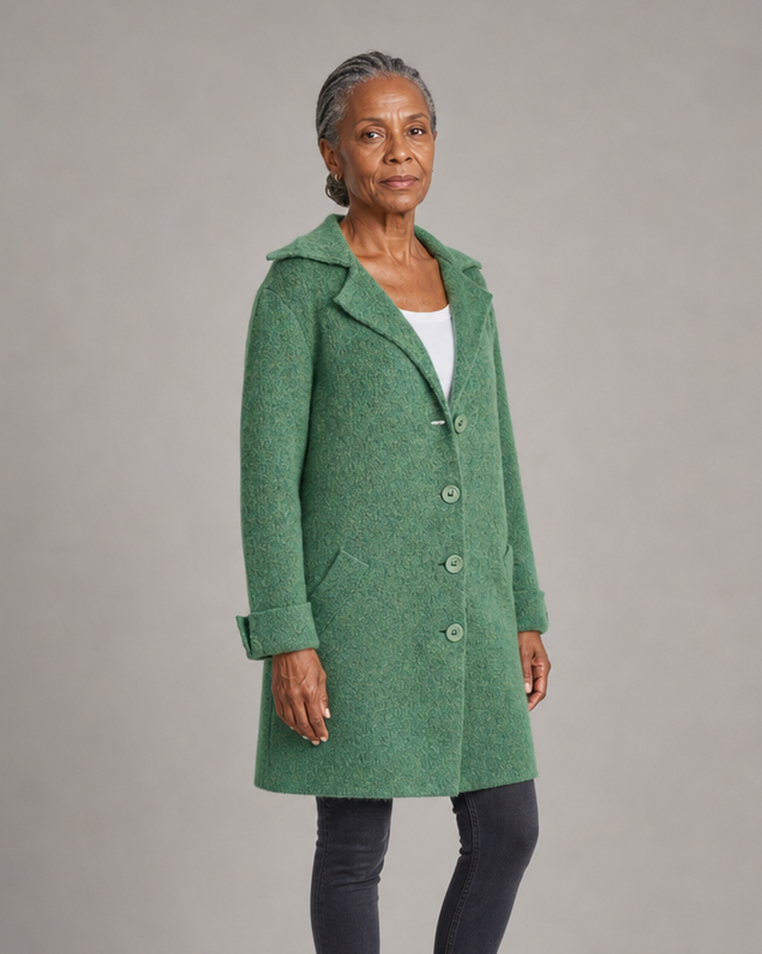 Lucille | Relaxed Longline Lapel Coat