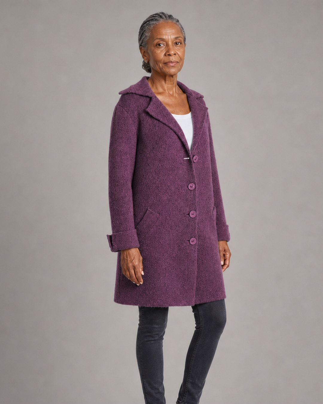Lucille | Relaxed Longline Lapel Coat
