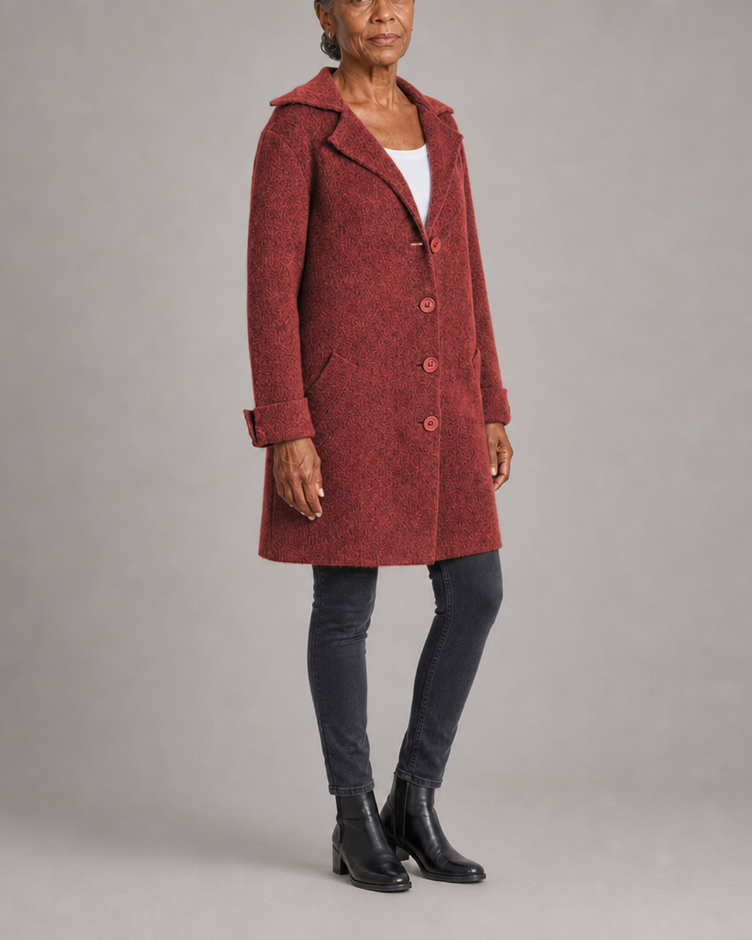 Lucille | Relaxed Longline Lapel Coat