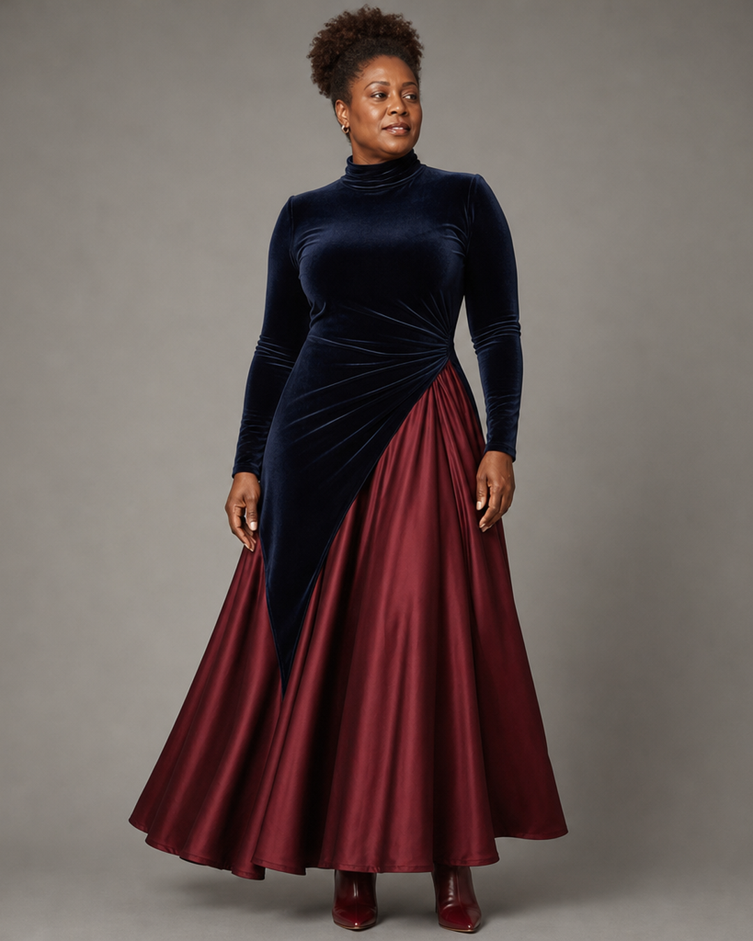 Lucrèce | Robe Longue Bicolore
