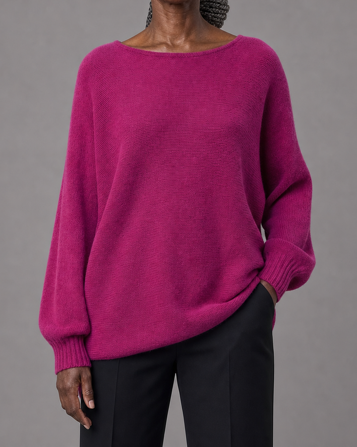 Lunette | Round Neck Knitted Pullover