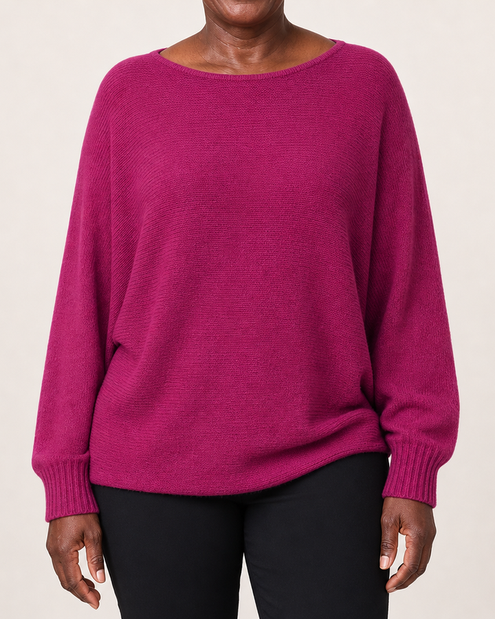 Deborah | Round Neck Knitted Pullover