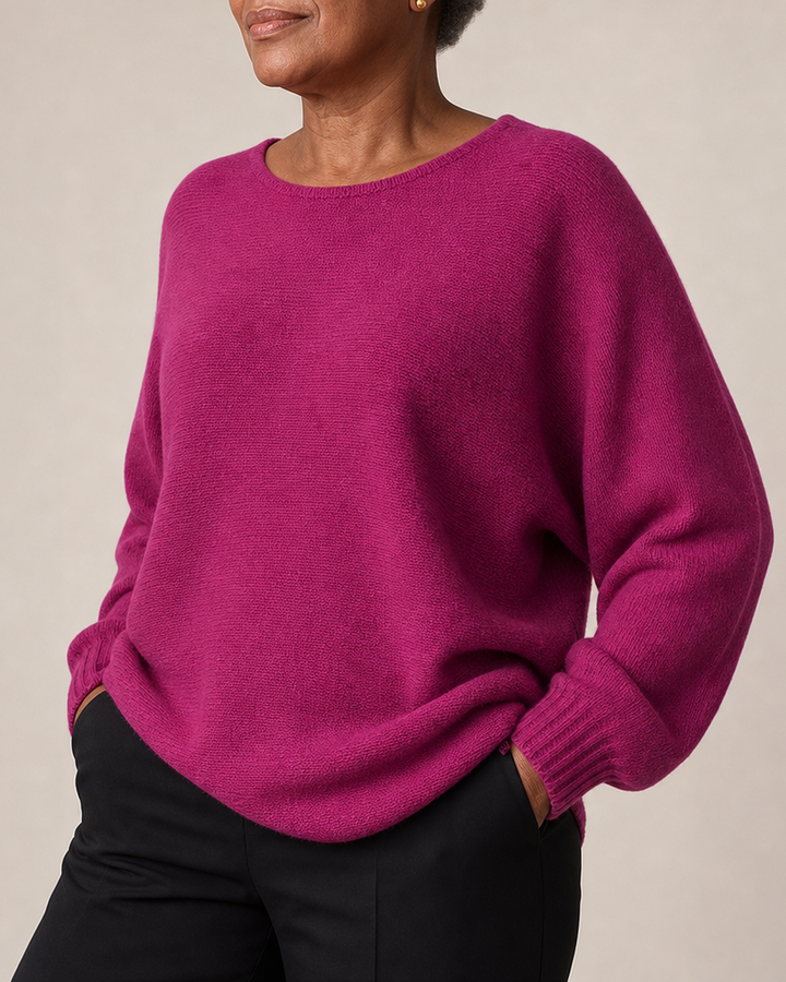 Deborah | Round Neck Knitted Pullover