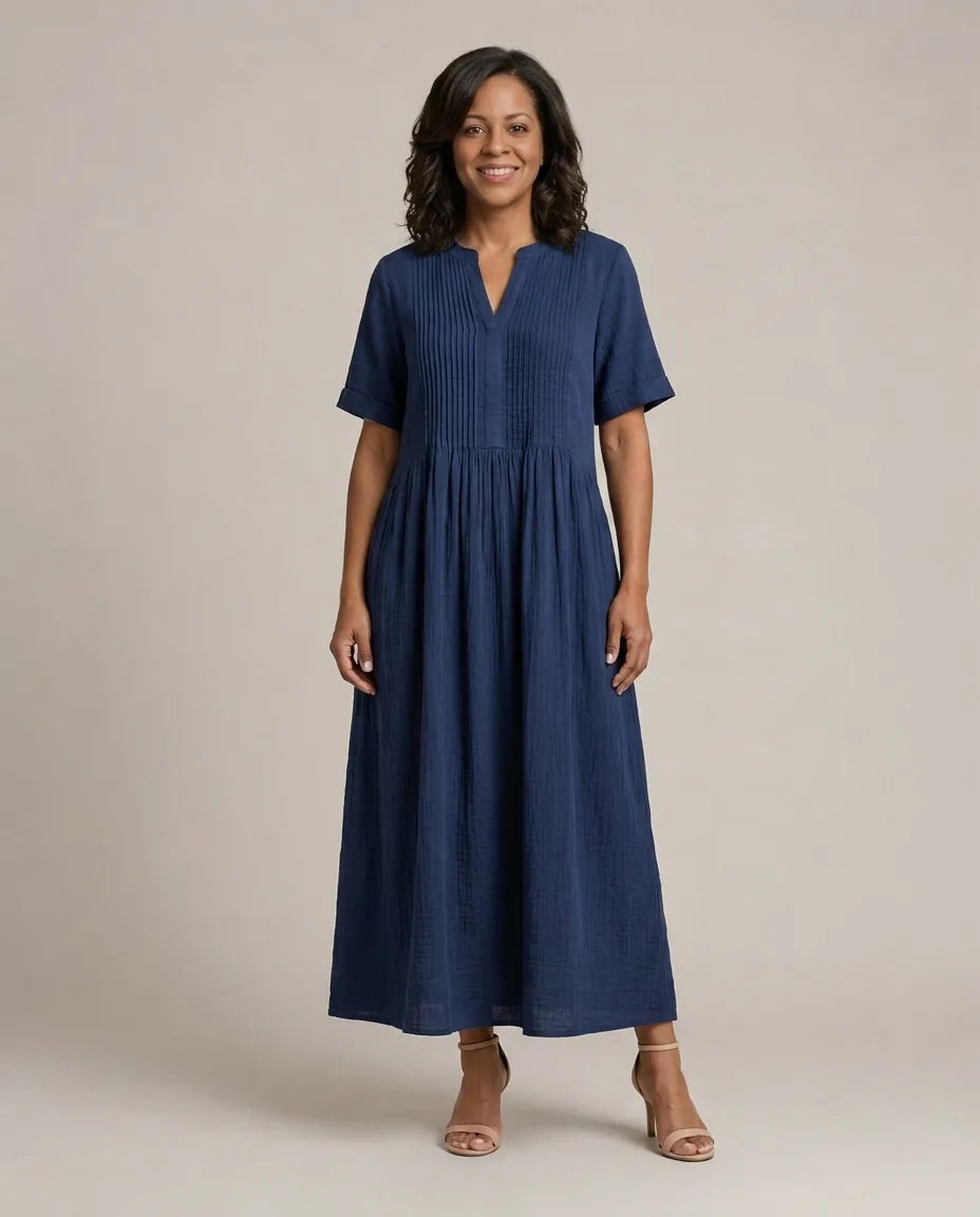 Nathalia | Pleated Dress