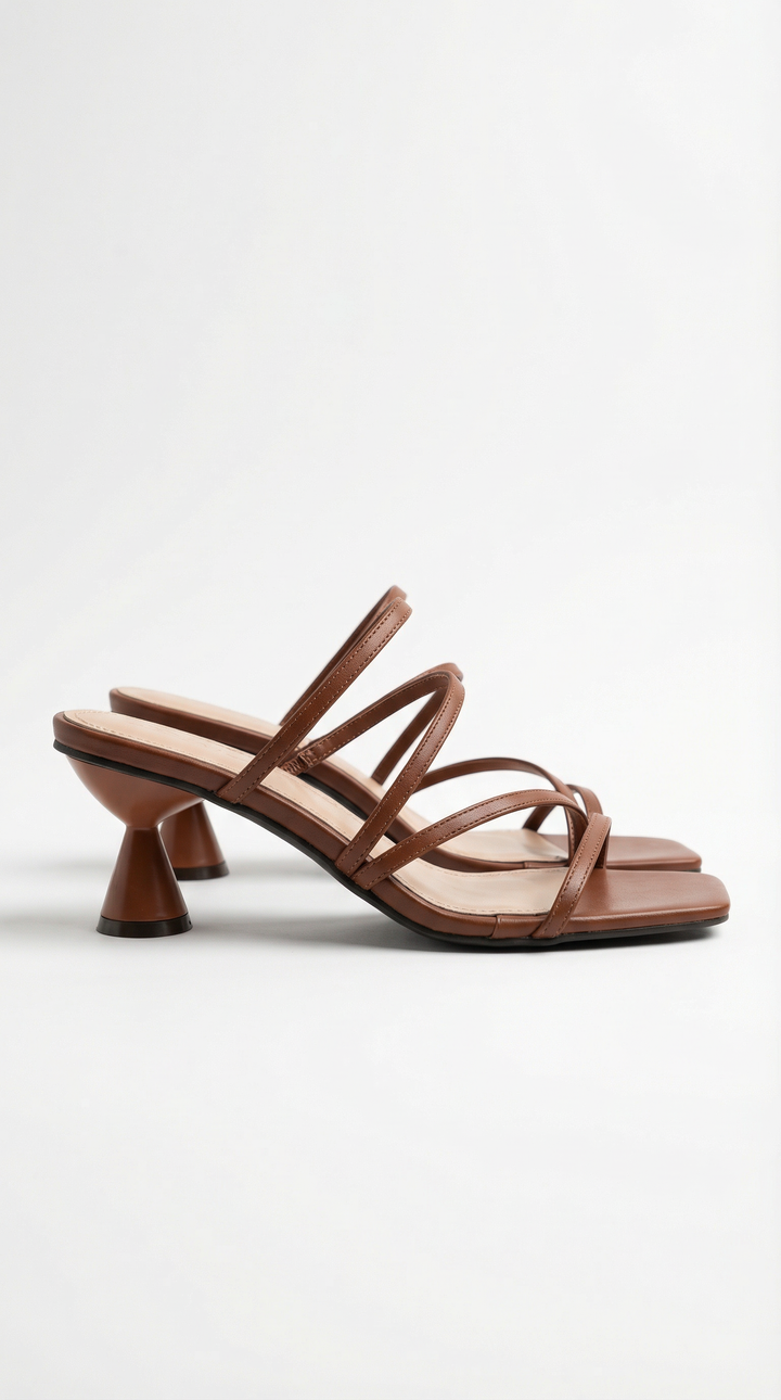 Oralee | Strappy Block-Heel Sandals