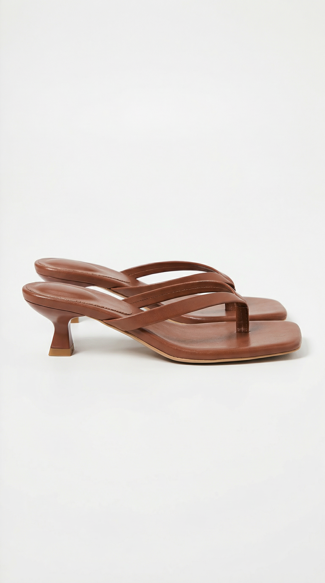 Emmeline | Kitten-Heel Thong Sandals