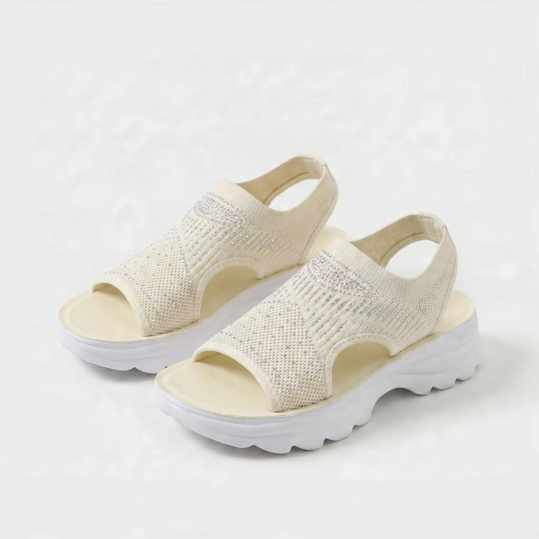 Brenna | Cushioned Slip-on Sandals