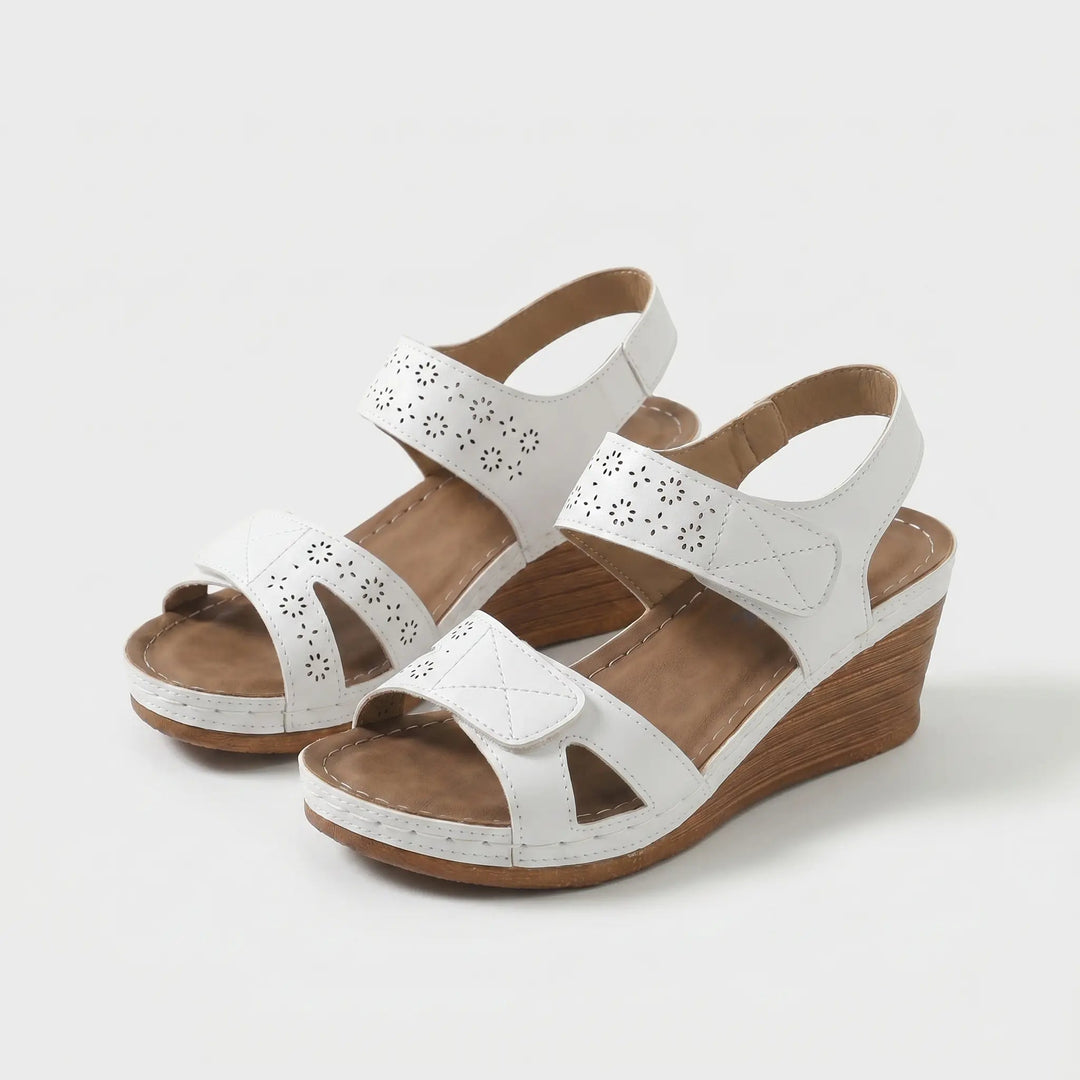 Prudy | Cushioned Wedge Sandals