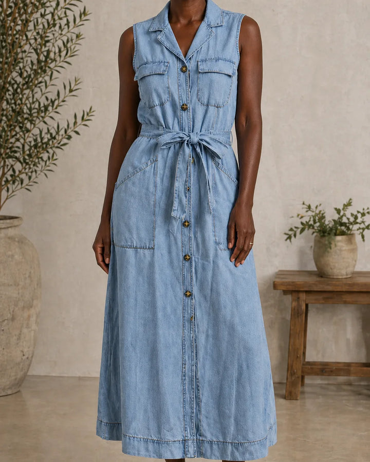 Susana | Classic Everyday Denim Dress