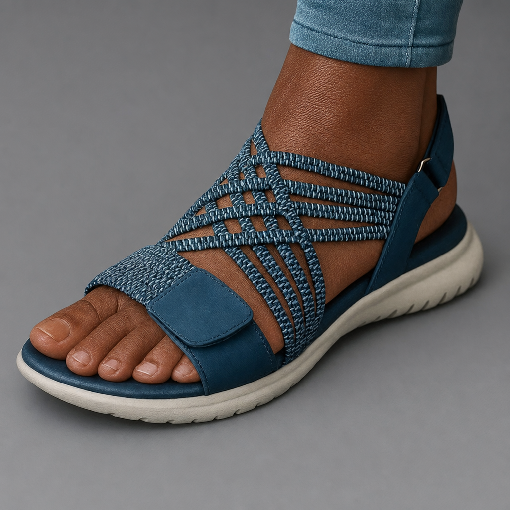 Meredith | Woven Comfort Sandals