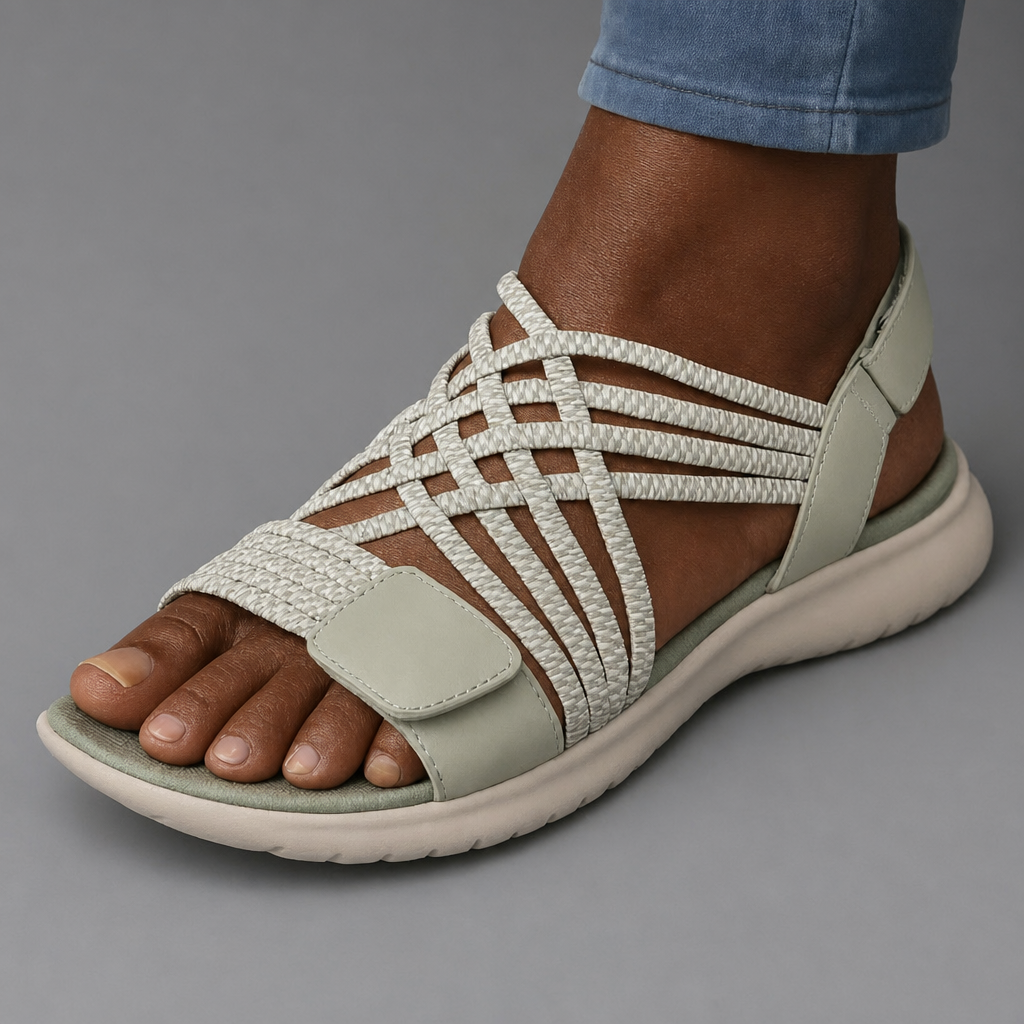 Meredith | Woven Comfort Sandals