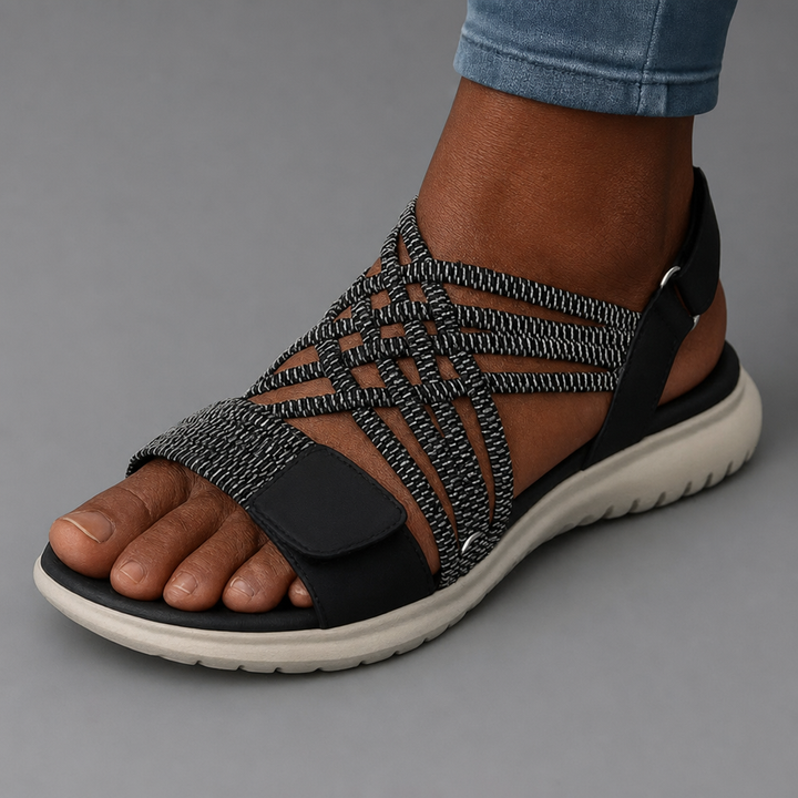Meredith | Woven Comfort Sandals