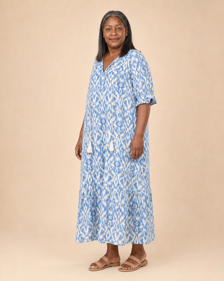Gwendolen | Boho Tummy Coverage Dress