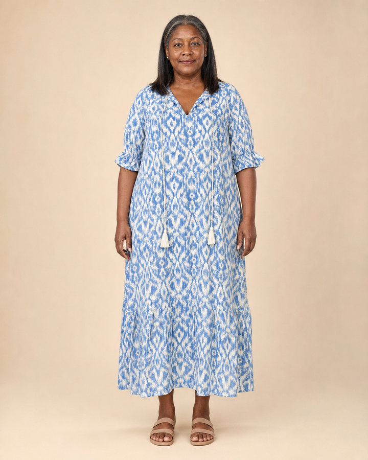 Gwendolen | Boho Tummy Coverage Dress