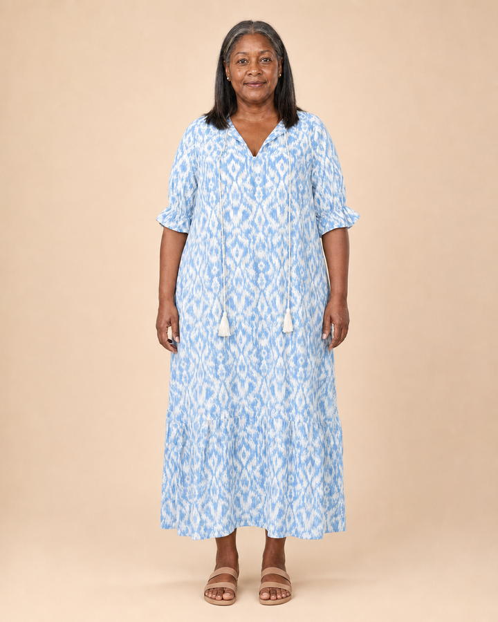 Gwendolen | Boho Tummy Coverage Dress