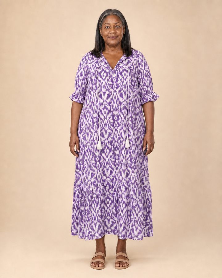 Gwendolen | Boho Tummy Coverage Dress