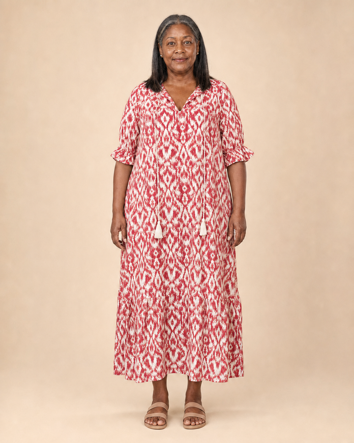 Gwendolen | Boho Tummy Coverage Dress