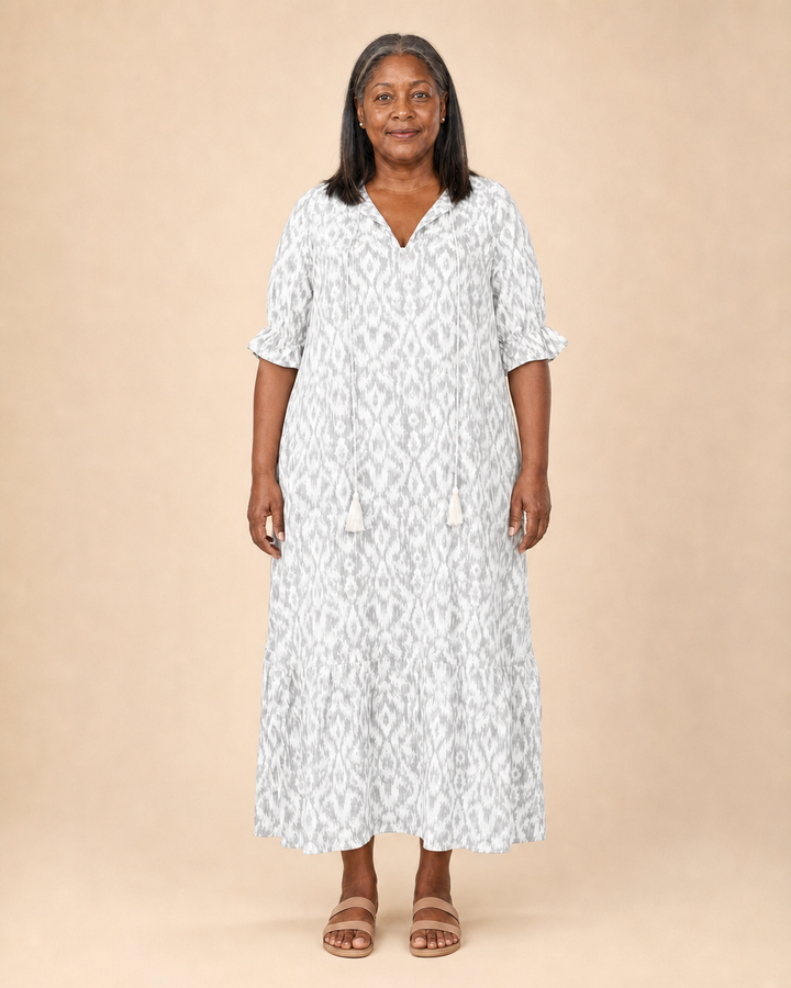 Gwendolen | Boho Tummy Coverage Dress