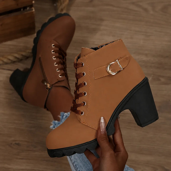 Jarra | Leather Ankle Boots