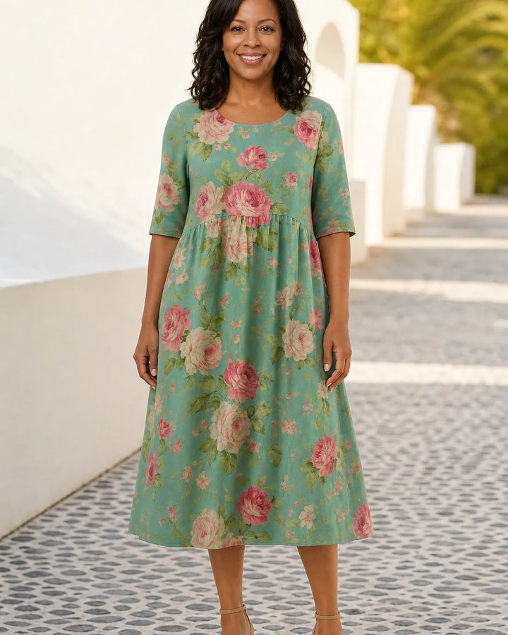Amara | Relaxed Midi Dress