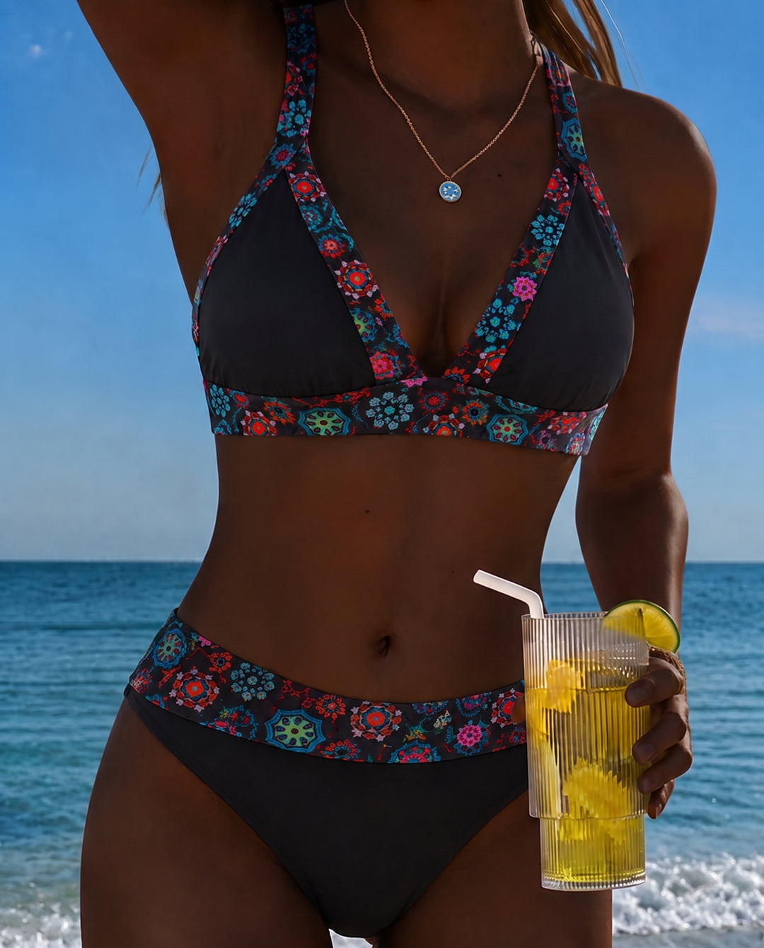 Nyla | Printed V Bikini