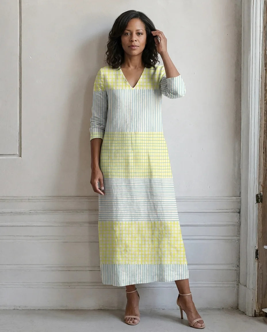 Olivia | Crisp Linen Dress