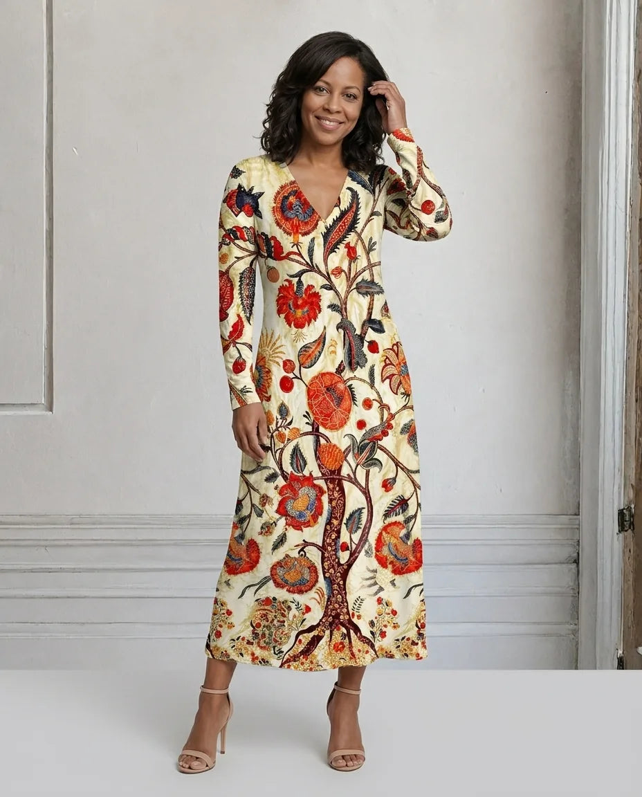 Kendra | Bohemian Floral Dress