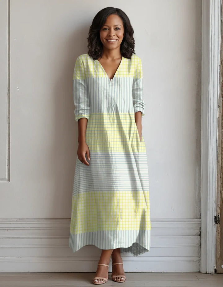 Olivia | Crisp Linen Dress
