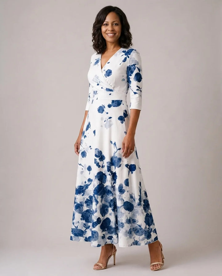 Lily | Chic Dress with Floral Print