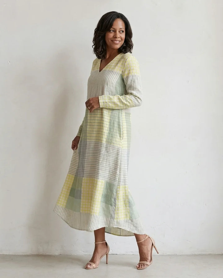Olivia | Crisp Linen Dress