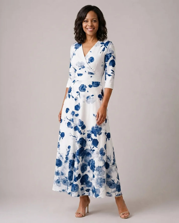 Lily | Chic Dress with Floral Print