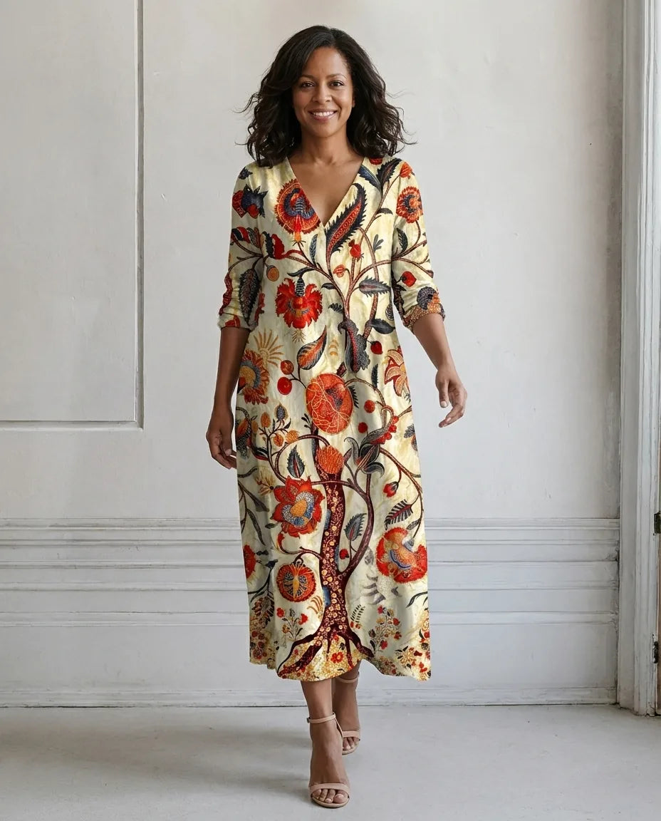 Kendra | Bohemian Floral Dress