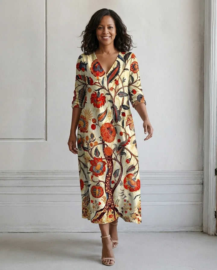 Kendra | Bohemian Floral Dress
