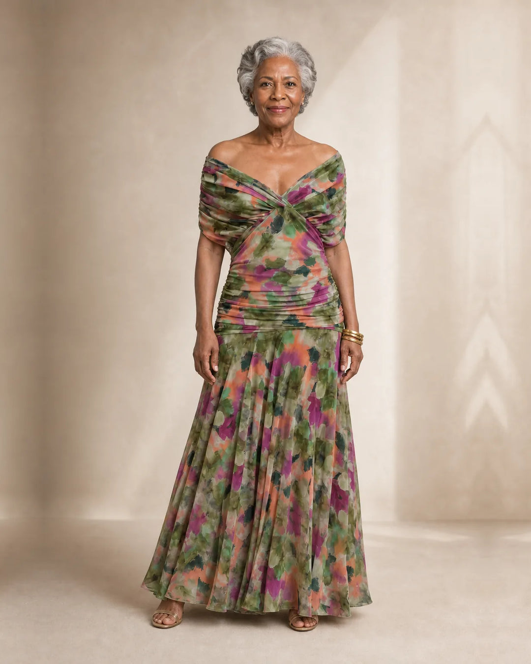 Tiana | Colorful Elegant Dress