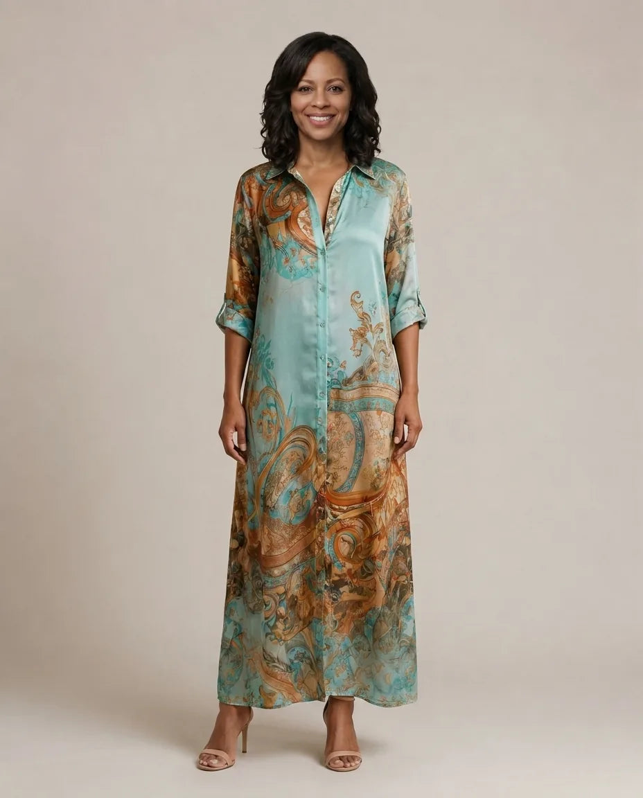 Evalexy I Maxi Dress Print Luxury