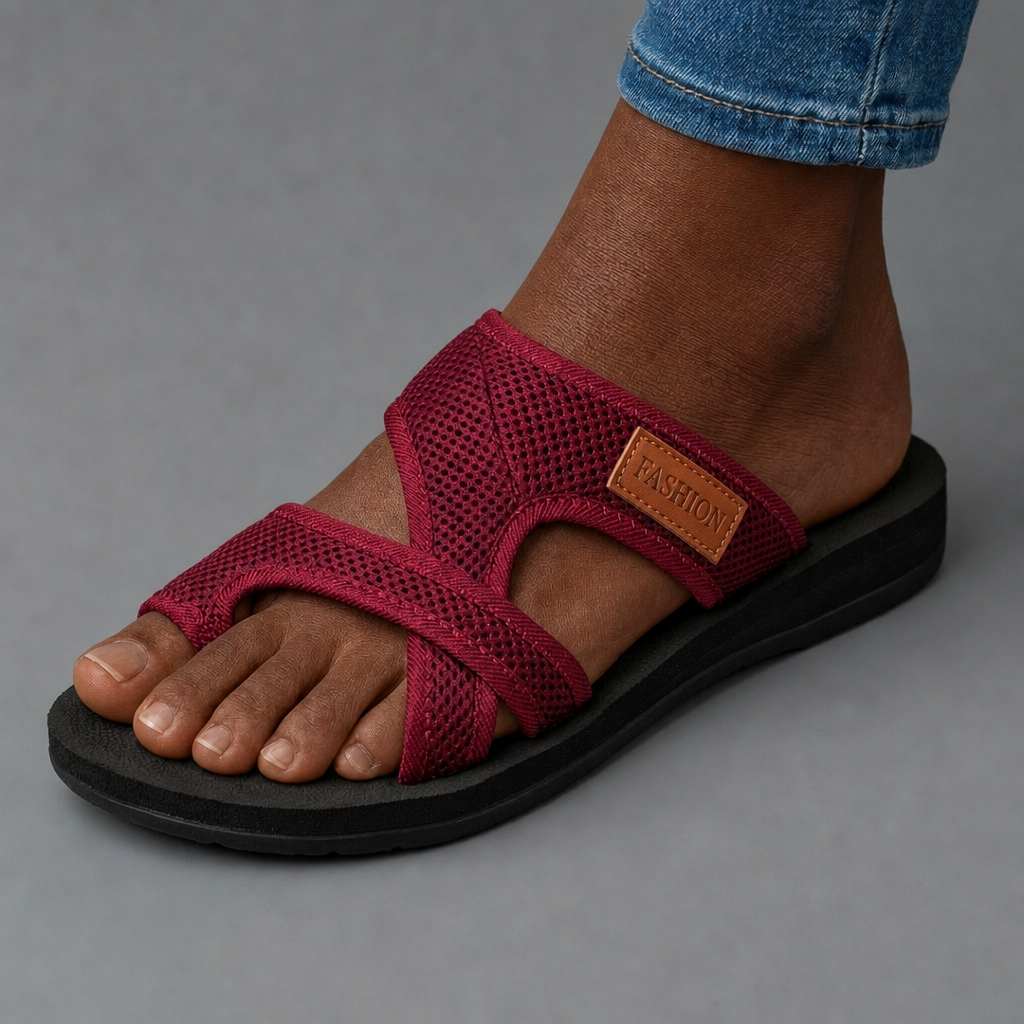 Nadette | Cushioned Comfort Slide Sandals