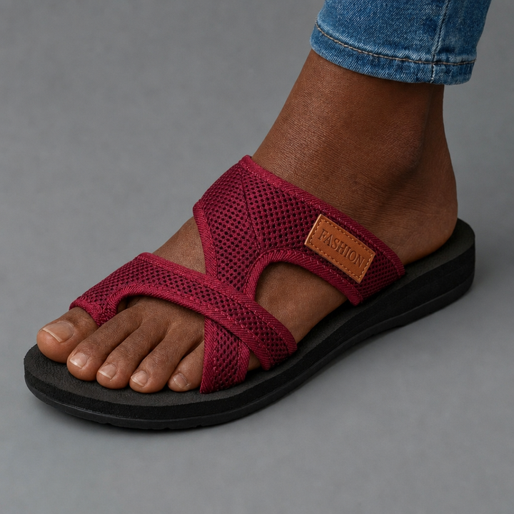 Nadette | Cushioned Comfort Slide Sandals