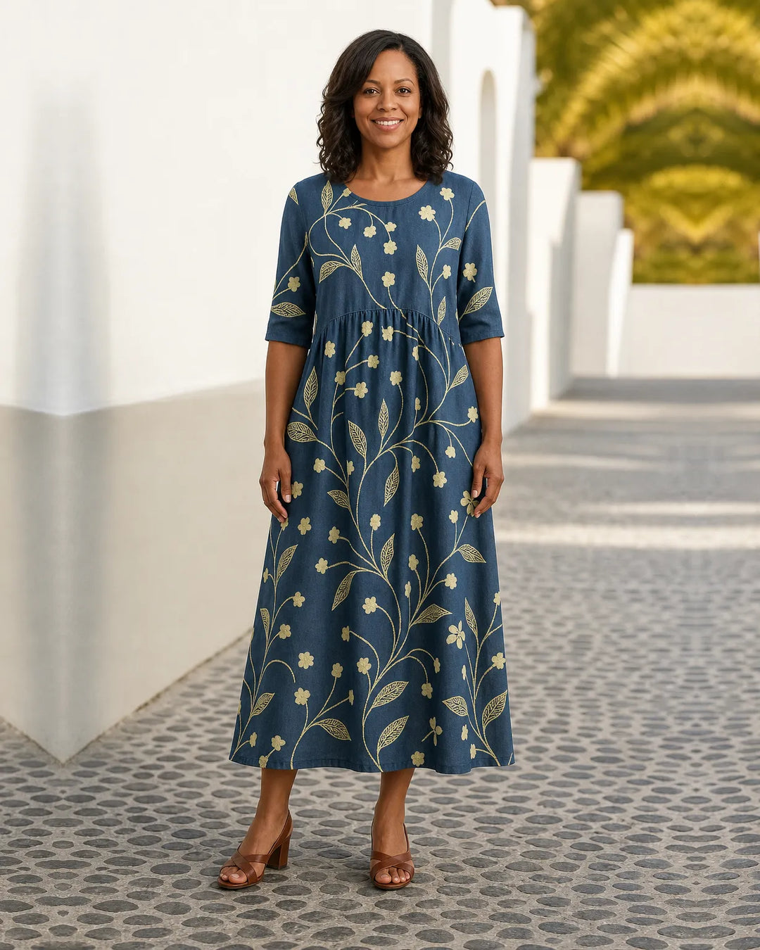 Amara | Relaxed Midi Dress