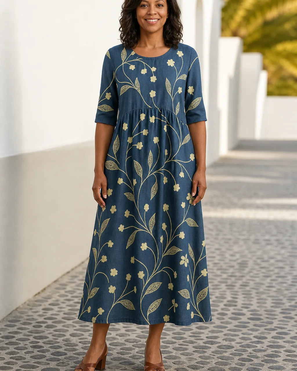 Amara | Relaxed Midi Dress