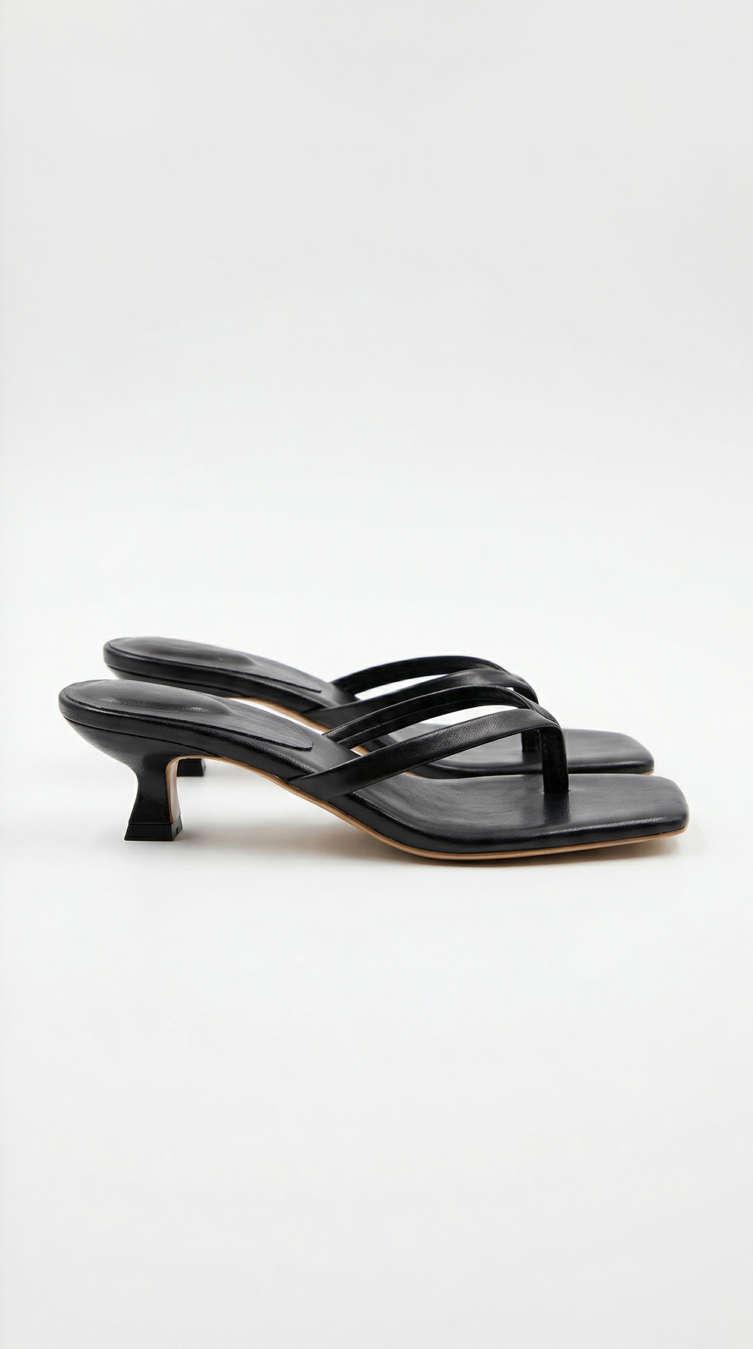 Emmeline | Kitten-Heel Thong Sandals