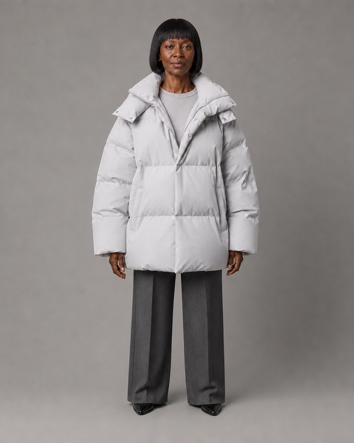 Nia | Loose Cotton Padded Jacket