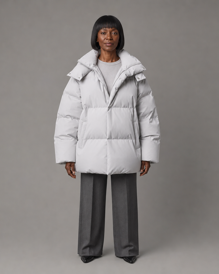 Nia | Loose Cotton Padded Jacket