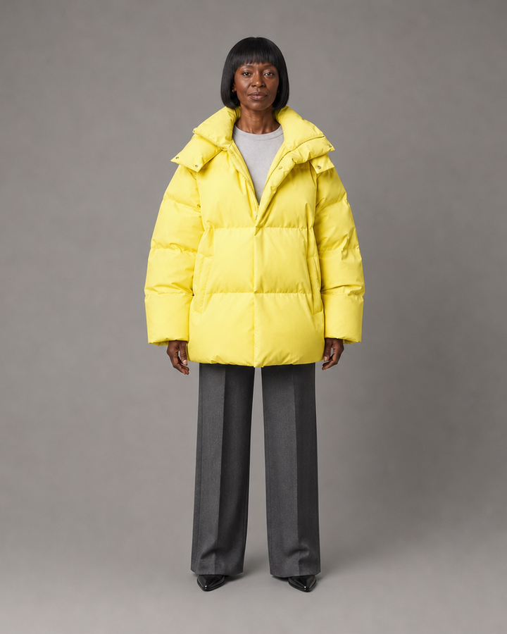 Nia | Loose Cotton Padded Jacket
