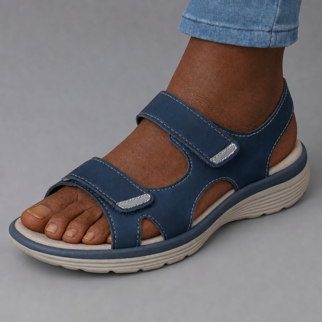 Noreen | Cushioned Comfort Sandals — Pink