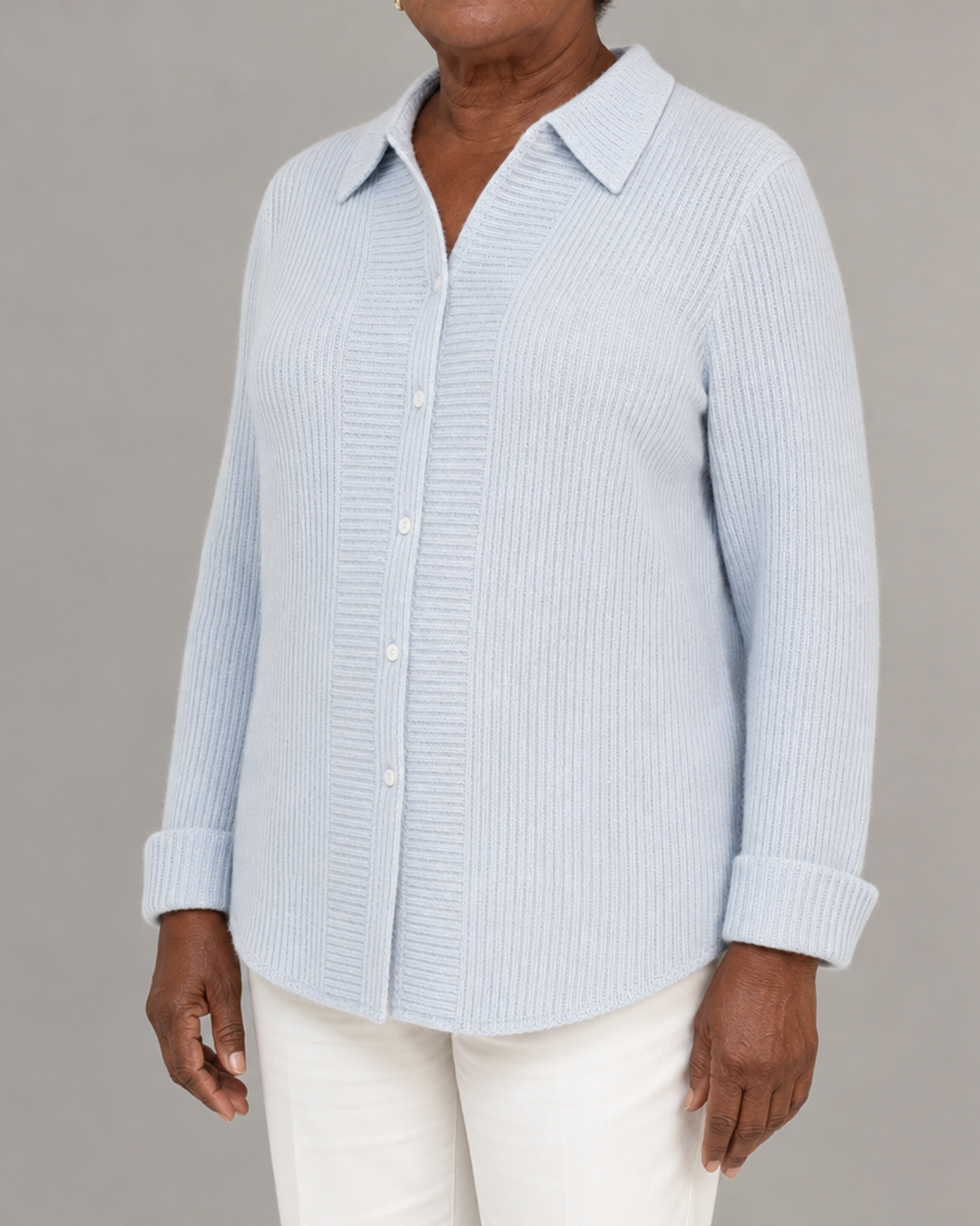 Norelle | Casual Striped Button Front Blouse