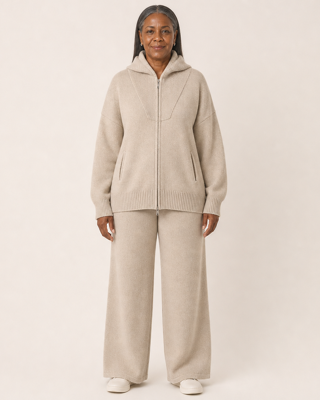 Olivia Klein Cozy Knit Duo