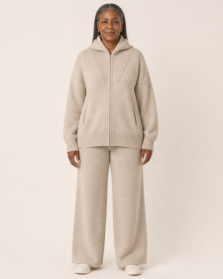 Olivia Klein Cozy Knit Duo