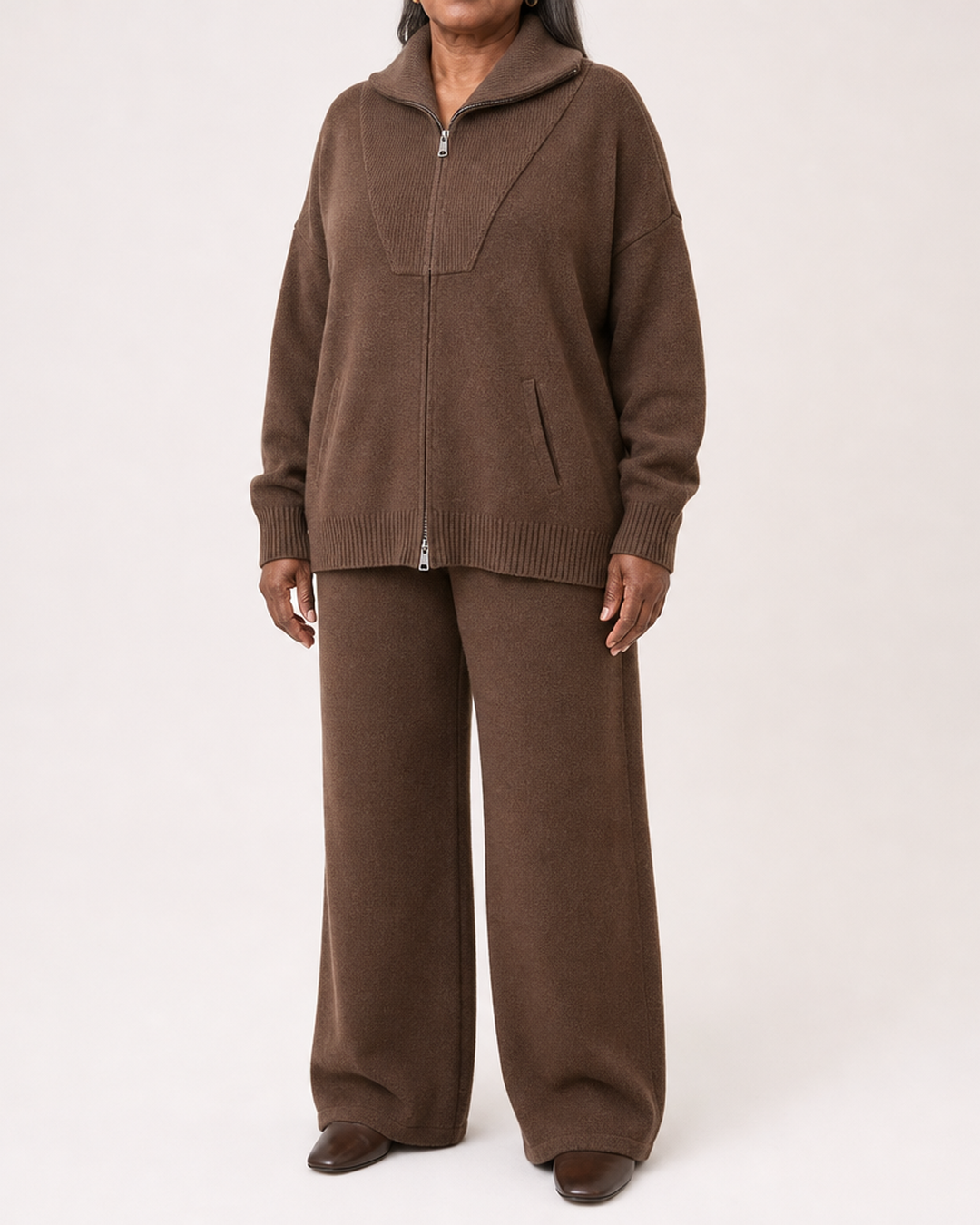 Olivia Klein Cozy Knit Duo