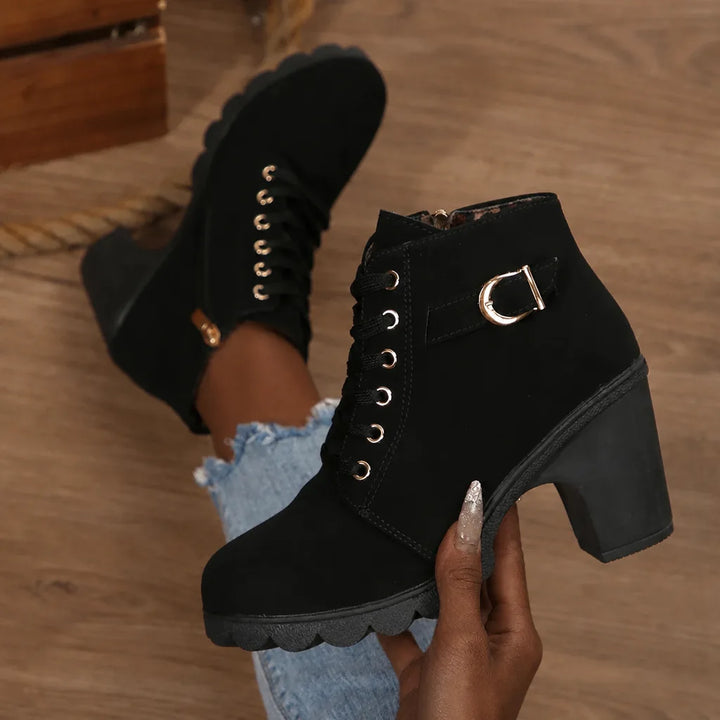 Jarra | Leather Ankle Boots