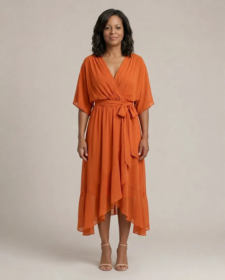 Monica | V-neck dress